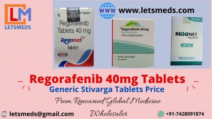 Generic Stivarga Tablets Price Manila | Buy Regorafenib 40mg Tablets Cost Cebu City