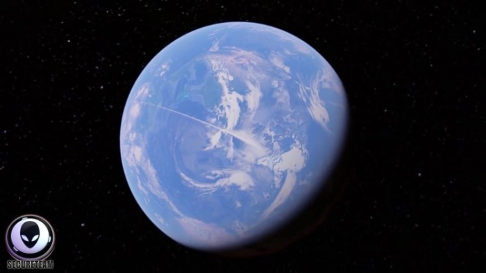 Охотник за инопланетянами заметил огромную «линию» на Google Earth протяженностью 13 000 миль от Южного до Северного полюса