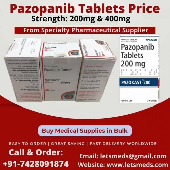 Indian Pazopanib Tablets 400mg sa Pinakamababang Gastos Navotas Philippines