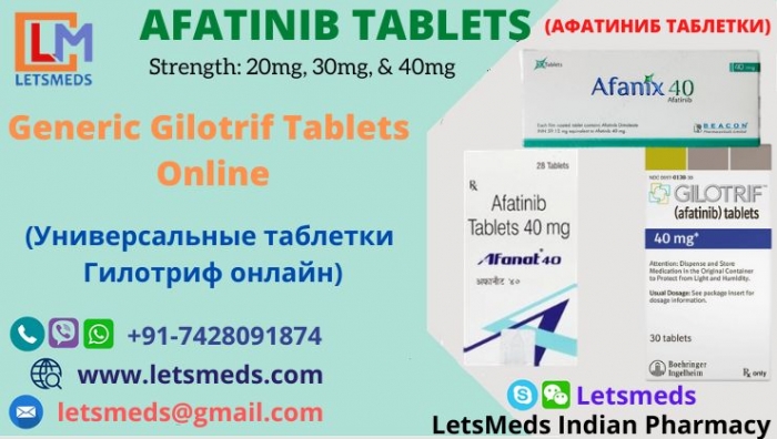 Generic Gilotrif Tablets Supplier | Buy Afatinib Tablets Cost USA