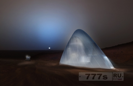 Ученые разработали проект постройки дома для колонизаторов Марса на основе обычного льда