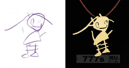Интересно: художница из турции превращает детские рисунки в украшения