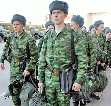Призывники одобряют перемены в армии России