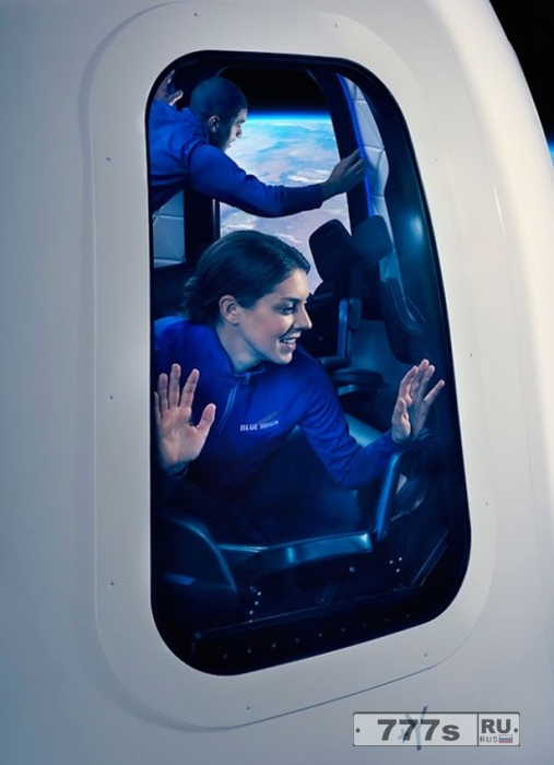Взгляните на капсулу ракеты Blue Origin, которая может быть доставит туристов в космос в следующем году.