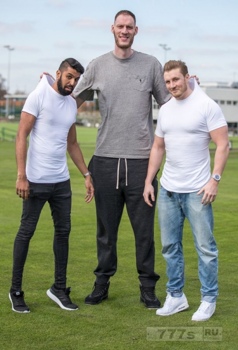 Новый британский самый высокий человек - это баскетболист ростом 2 метра 31 см.
