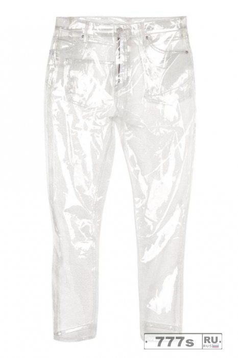 Topshop продает джинсы за &#163;55, сделанные из прозрачного пластика, вы бы такие носили?