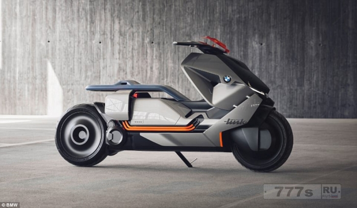 BMW раскрывает концепцию смарт скутера.
