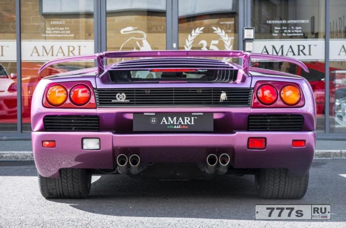 Фиолетовый Lamborghini Diablo из музыкального видеоклипа Jay Kay&apos;s Cosmic Girl продаётся за &#163; 550 000