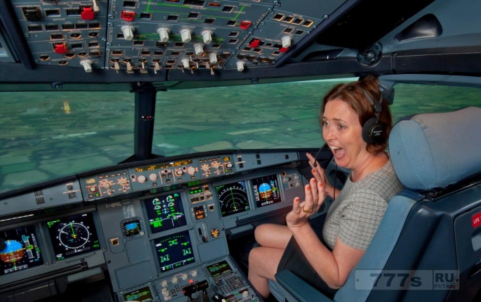 Женщина поняла, как тяжело летать на 75-метровом самолете.