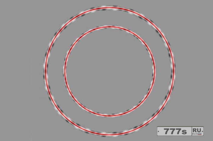 Ошеломляющая оптическая иллюзия показывает два круга, которые идеально круглые, хотя они выглядят не такими.