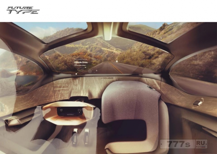 Революционное видение автомобилей Jaguar в будущем увидит водителей с говорящим рулевым колесом - но никакого транспортного средства.