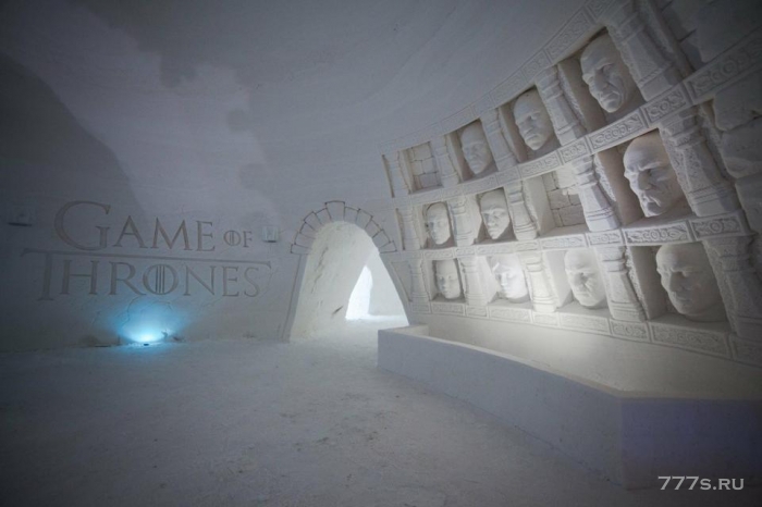 В Финской Лапландии открылся тематический отель «Игр Престола», поэтому теперь вы можете спать под ярким блеском «Белого Уокера»