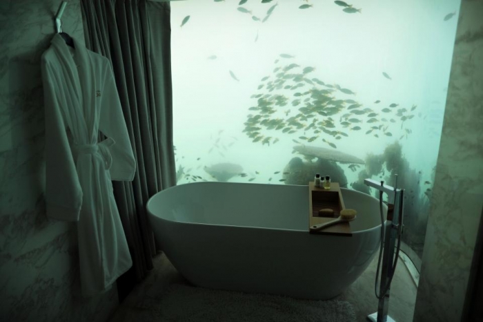 Невероятные плавучие дома Дубая с подводными спальнями и ванными комнатами