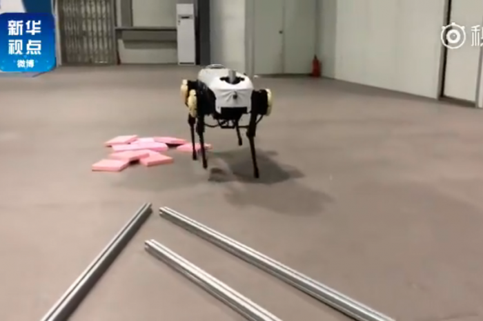 У Китая есть своя собственная жуткая собака робот, но, видимо, той же породы