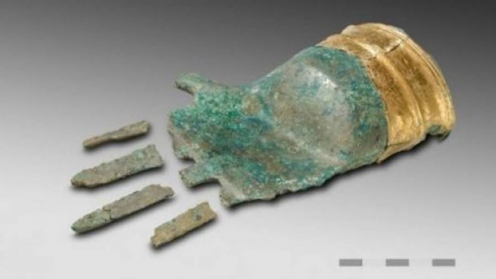 В Швейцарии обнаружен протез руки из бронзового века (см. на фото)