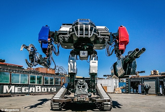 Гигантский боевой робот, весящий 12 тонн, может стать вашим, если MegaBots начнет продавать его на eBay, по цене $ 50 000