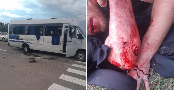 Обыкновенный фашизм: в Харькове националисты расстреляли автобус с людьми