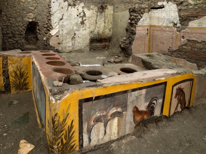 2000-летний древнеримский фастфуд на вынос был обнаружен археологами в Помпеях