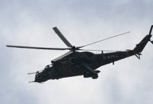 Военный  вертолёт Ми-24 совершил вынужденную посадку в Белоруссии